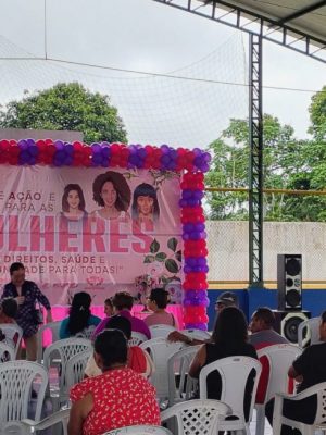 A Defensoria Pública do Estado do Amazonas (DPE-AM) esteve presente na semana de comemoração à mulher, realizada no município de Benjamin Constant, com a participação dos defensores públicos Luisa Lana e Vinícius Mariani. O evento contou com diversas atividades voltadas à promoção dos direitos das mulheres e à construção de políticas públicas para ampliar sua participação social e garantir maior acesso a oportunidades.